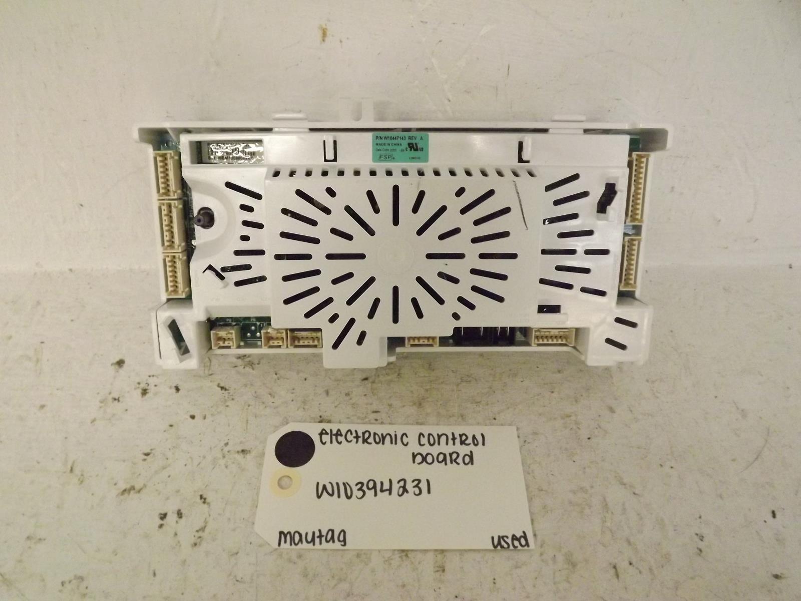 Maytag Washer W10394231 Electronic Control Board Used Maytag Washer W10394231 Electronic Control Board Used